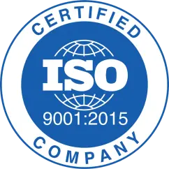 ISO 9001 2015 Certified Company